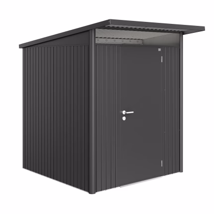 casetta avantgarde mis. a1 grigio scuro metallizzato con porta standard
