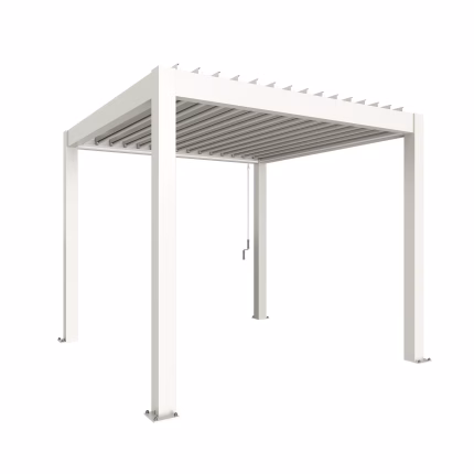 pergola mis. 3 x 3 bianco