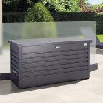 baule da esterno 180 grigio scuro metallizzato