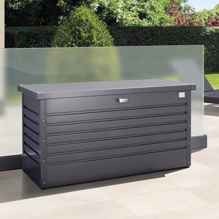 baule da esterno 200 grigio metallizzato