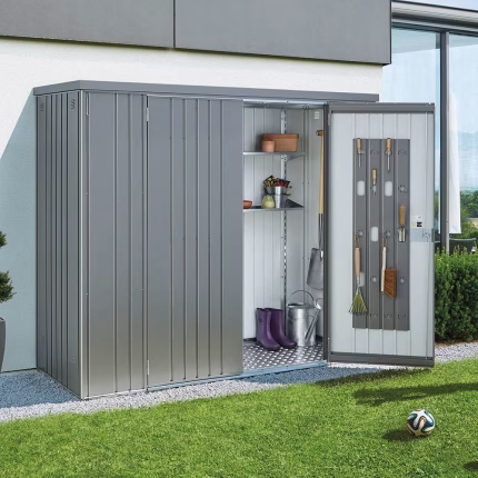 armadio per attrezzi mis. 150 grigio quarzo metallizzato