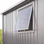finestra per casetta avantgarde. avantgarde eco. panorama. highline argento met.