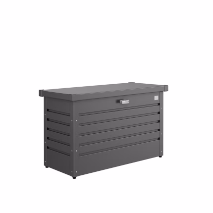 baule da esterno 100 grigio scuro metallizzato