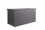 baule da esterno 160 grigio scuro metallizzato