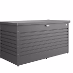 baule da esterno 160 grigio scuro metallizzato