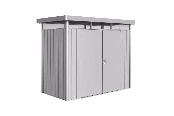 casetta highline mis. h1 argento met. porta a due battenti
