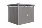 casetta highline mis. h3 grigio quarzo met.. porta a due battenti