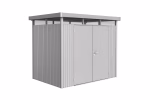 casetta highline mis. h2 argento met. porta a due battenti