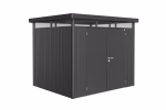 casetta highline mis. h3 grigio scuro met.. porta a due battenti