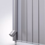 tubi pluviali per casetta highline grigio quarzo met., 2 unità