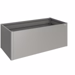 aiuola rialzata mis. 2x1 grigio quarzo metallizzato