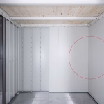 rivestimento interno casetta per attrezzi neo 1b porta doppia