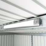 luce led per casetta per attrezzi e armadio portattrezzi