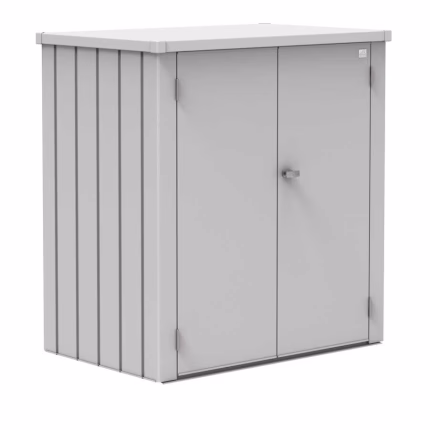 armadio da esterno romeo mis. l argento metallizzato