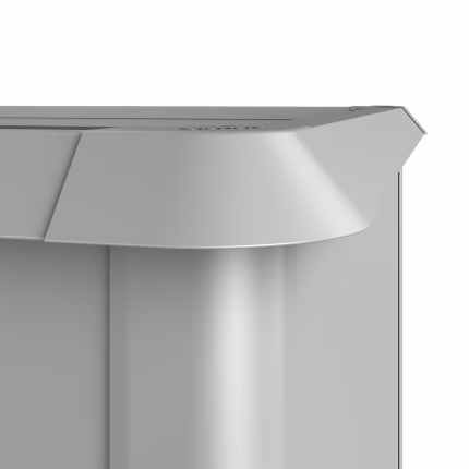 protezione antilumaca per aiuola rialzata 2x0.5 argento met.