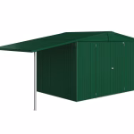 tetto laterale per casetta europa mis. 4/5 verde scuro