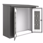 set di porte woodstock 230 grigio quarzo met.