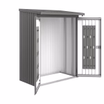 set di porte woodstock 150 grigio quarzo met.