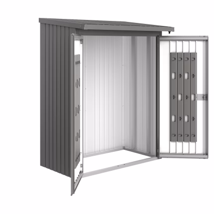 set di porte woodstock 150 grigio quarzo met.