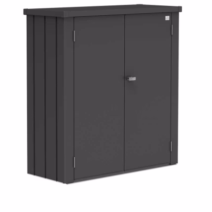 armadio da esterno romeo mis. m grigio scuro metallizzato