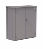 armadio da esterno romeo mis. m grigio quarzo metallizzato