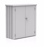armadio da esterno romeo mis. m argento metallizzato