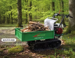 active power track 1313 – motocarriola cingolata 300 kg con motore honda gx160