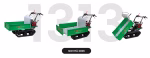 active power track 1313 – motocarriola cingolata 300 kg con motore honda gx160