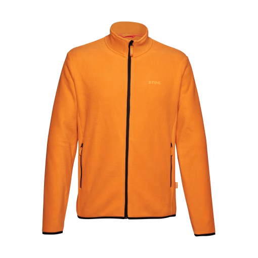 stihl giacca in pile classic orange stihl giacca in pile classic orange