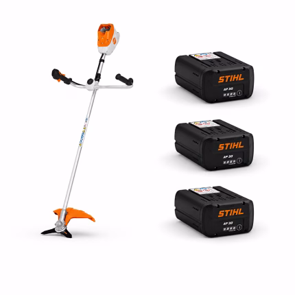 stihl fsa 250 système ap débroussailleuse avec 3 batteries ap 30