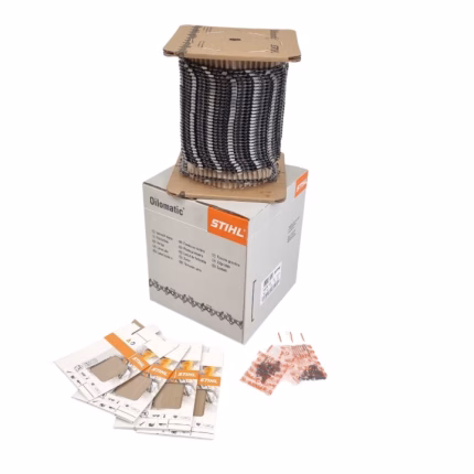 rotolo catena motosega stihl rapid micro (rm) 3/8" 1,6 mm – 100 piedi (1640 maglie)