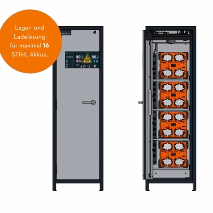 armadio di ricarica batterie stihl m