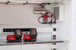 unité de suppression d'incendie asecos ea08 410 0500 pour armoires de recharge de batteries stihl