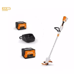 stihl fsa 50 set plus con 1 batteria ak 10, 1 batteria ak 20 e 1 caricatore al 101