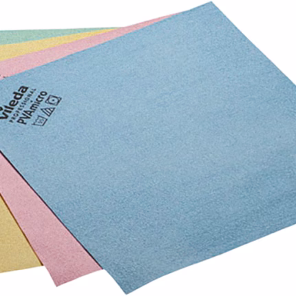 panno in microfibra vileda pva micro 38x35 cm – senza strisce, ad alta assorbenza