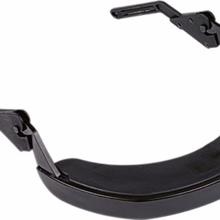 supporto per protezione facciale per casco leggero hellberg pieghevole nero