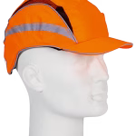 3m cappellino anstoss first base 3 arancione fluorescenti con riflettori