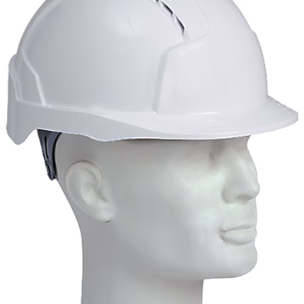 casco protettivo bianco leggero jsp evo lite con chiusura a rotazione