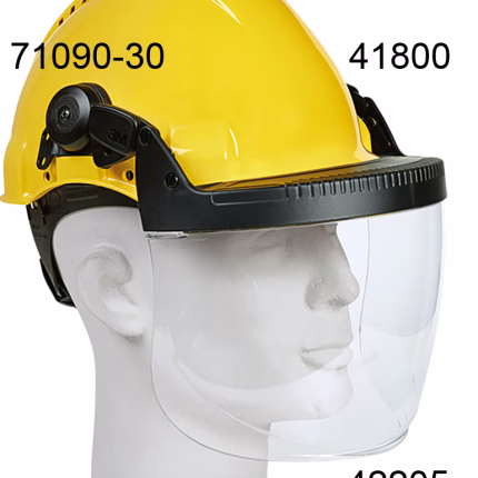 supporto per protezione facciale 3m v5, nero, compatibile con protezione uditiva