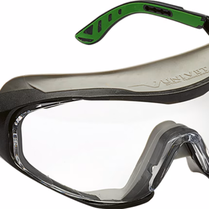 univet 6x1 occhiali protettivi a visione totale, antigraffio, ventilati
