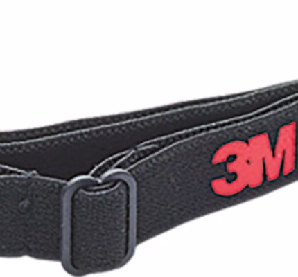 3m solus fascia per la testa con clip per occhiali di protezione a stanghetta 1000