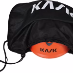 sacca casco kask con coulisse in nero, protezione pratica