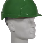 casco di protezione jsp evo 3 verde con chiusura a rotazione in hdpe