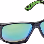 occhiali di protezione premium univet sport nero con softpad verde
