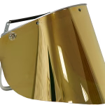 disco in policarbonato verde 1mm, rivestimento oro, 500x250mm schutz4 5
