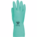 mapa ultranitril 485 guanti di protezione in nitrile verdi, clorurati, 31 cm