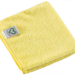 panno in microfibra vileda r micro tuff swift, giallo, sostenibile, 38x35 cm