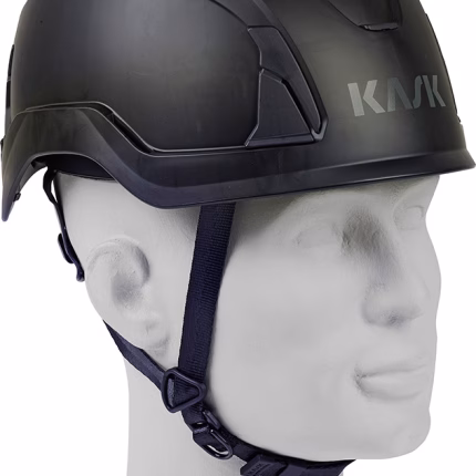 casco di protezione kask primero air nero, ventilato, regolabile