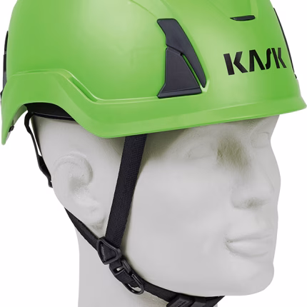 casco protettivo kask primero air verde, casco da cantiere leggero con ventilazione