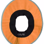 kask sombrero protezione solare 360° arancione fluorescente, taglia unica